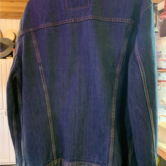 Levi's Men's Dark Blue Denim Jacket - Picture 3 of 4